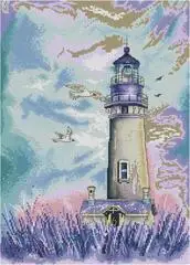 

Seagull Lighthouse Cross stich Kits Homfun Craft Cross Stich Painting Decorations For Home