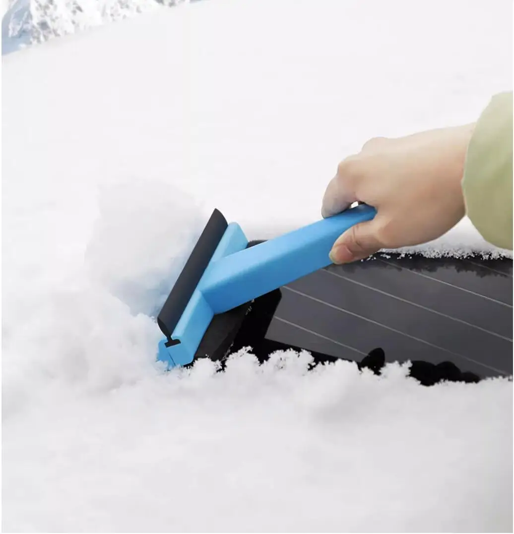 

1pcs Car Winter Snow Removal Shovel Silicone Multi Functional Windshield Defrosting Wiper Windshield Water Ice Remover Car Tool