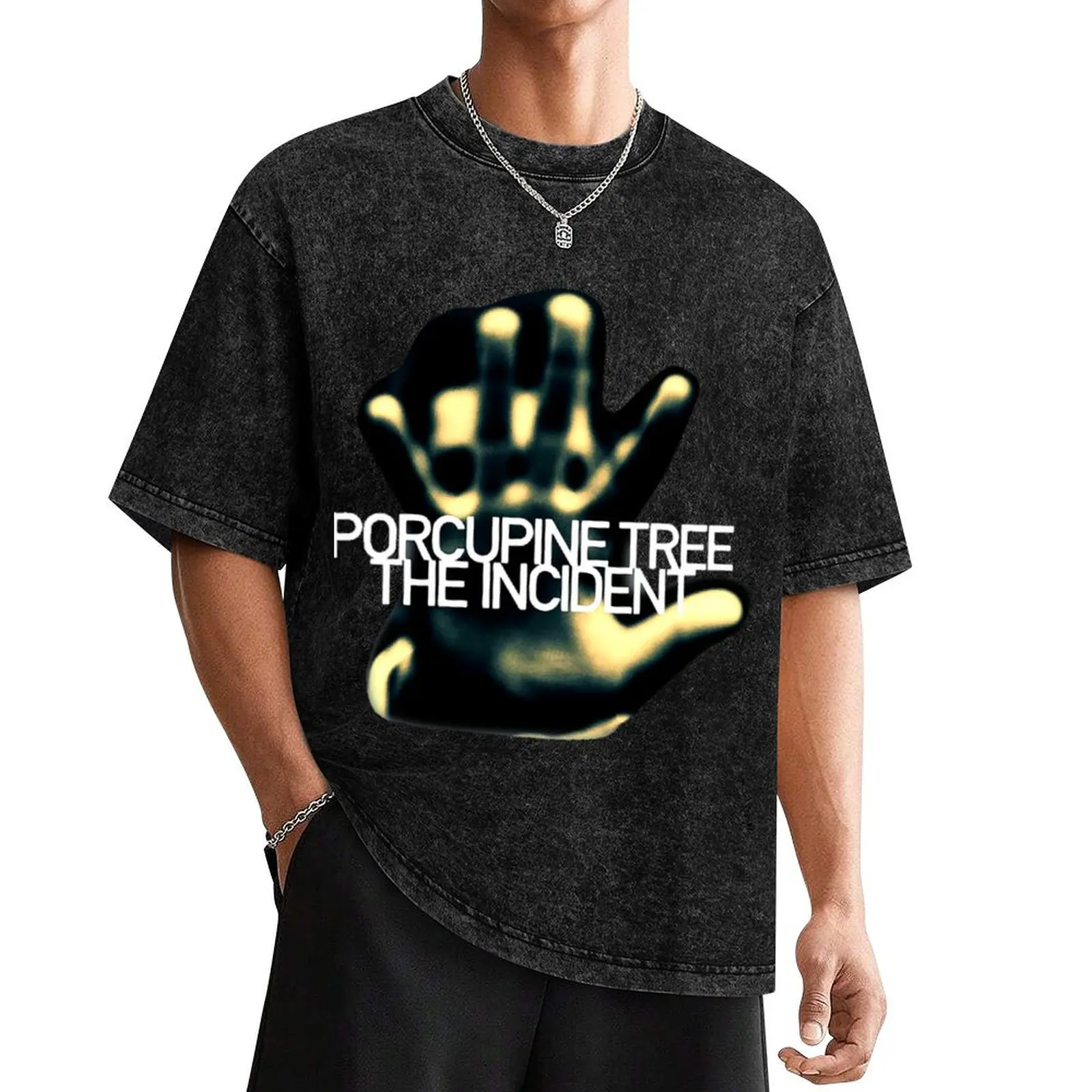 porcupine tangan T-Shirt Funny t-shirt blanks mens big and tall t shirts