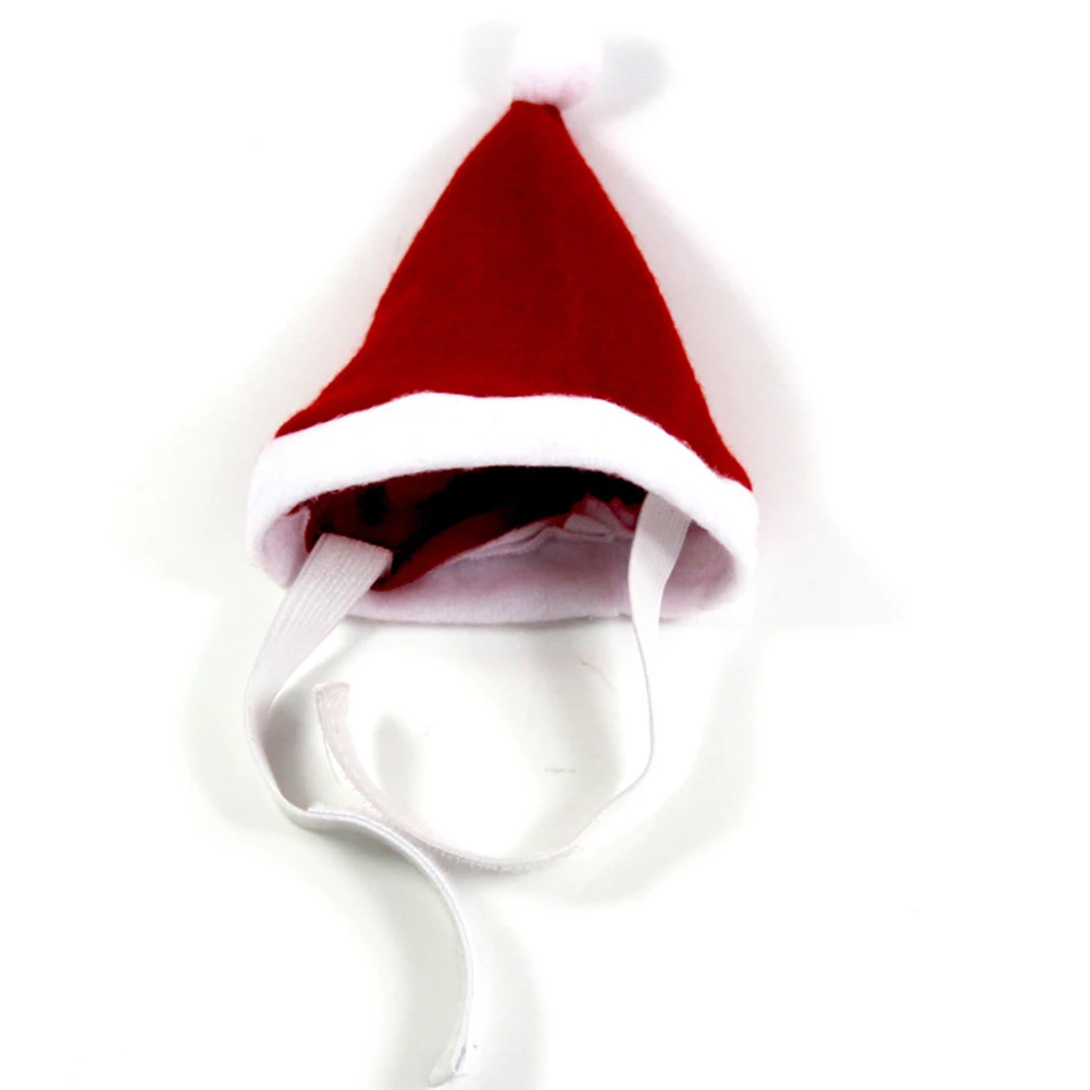 

2Pcs Pet Christmas Hat Set Trendy Pet Costume with Bowknot Collar and Hat for Dogs Cats Holiday Party Wedding Festive Wear