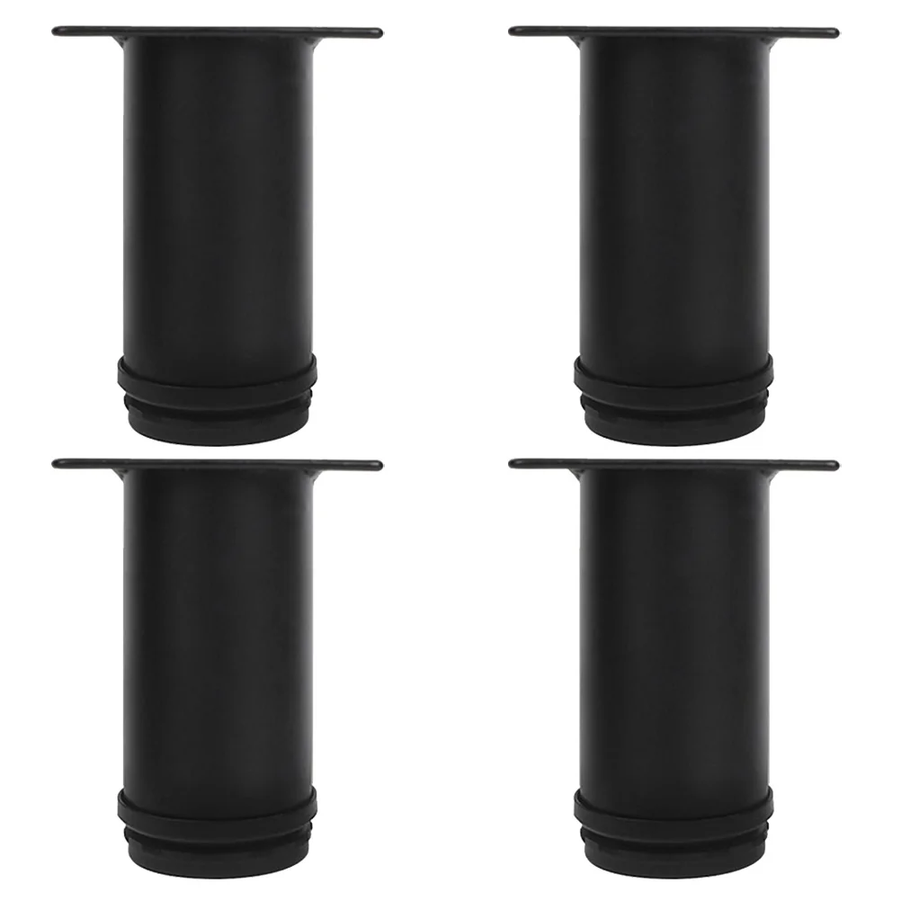 

4Pcs Stainless Steel Furniture Legs Adjustable Height Levelers Anti-Scratch Design for Various Furniture Bedside Tables