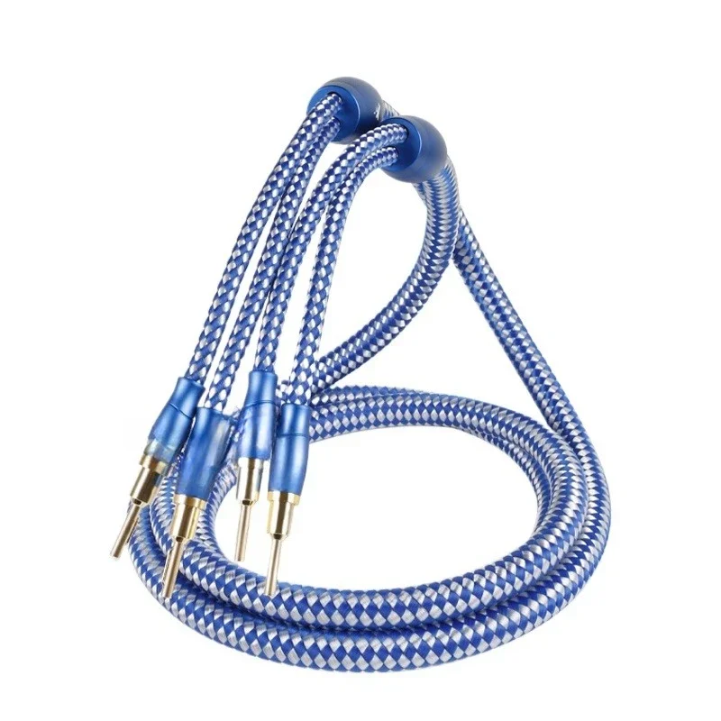 European imported silver wire core speaker wire band machine amplifier to the speaker audio cable