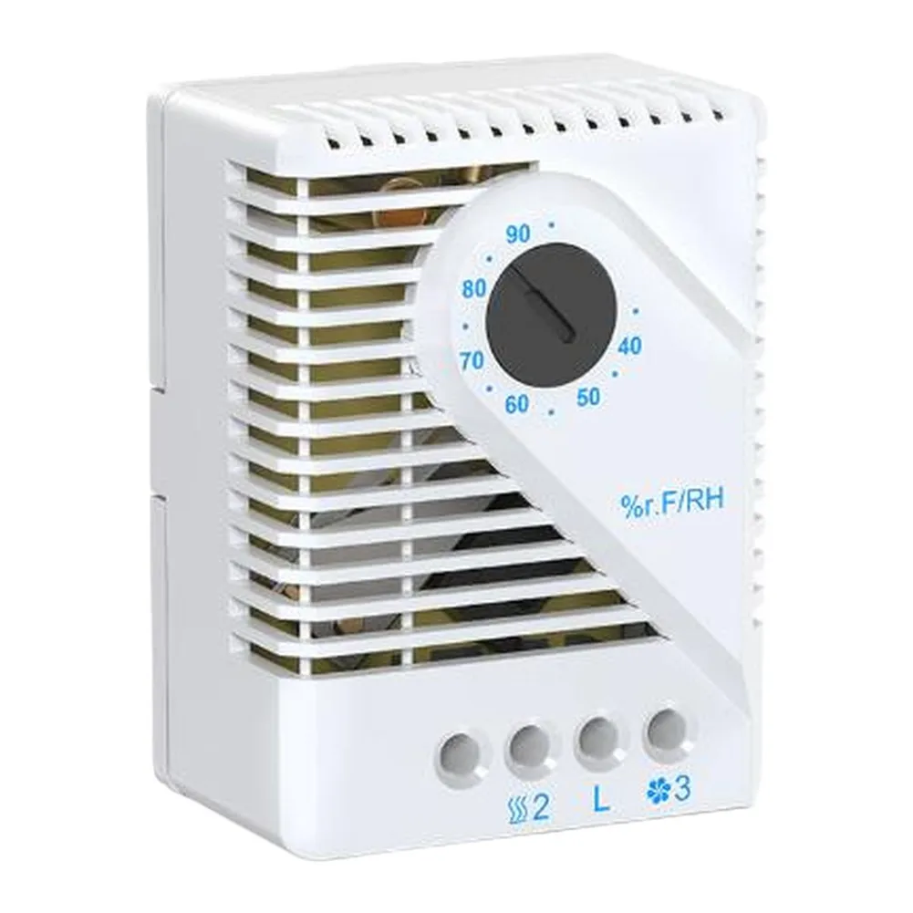 MFR012 Humidity Controller Mechanical Switch 40-90% RH For Cabinet Rack Server Room Industrial Electrical Equipment Control