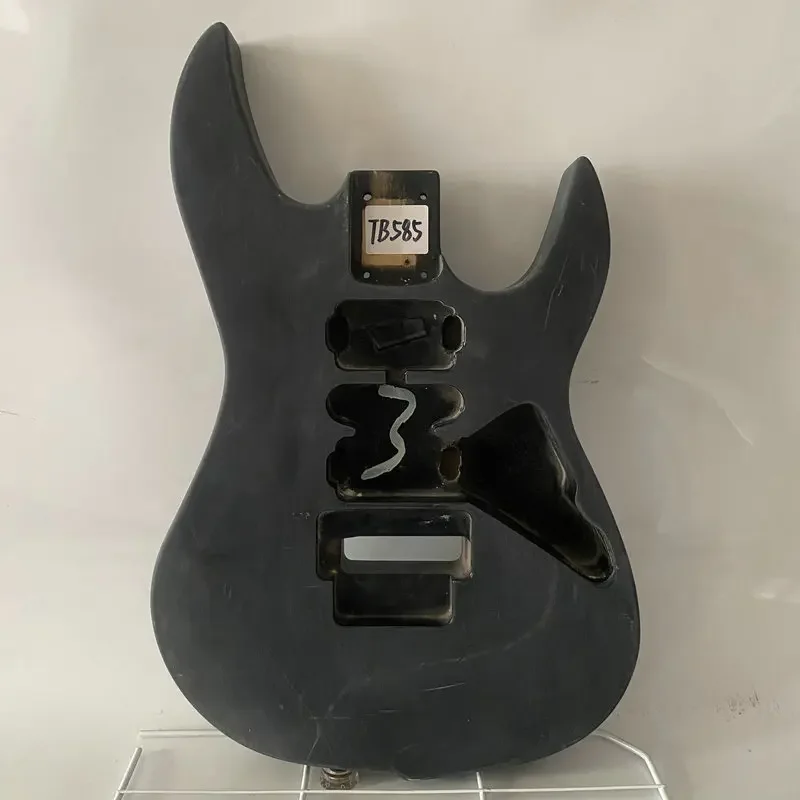 TB585 Electric Guitar Body Black Solid Basswood Floyd Rose Model Brand Items Stock Special Sales DIY Replacement Use