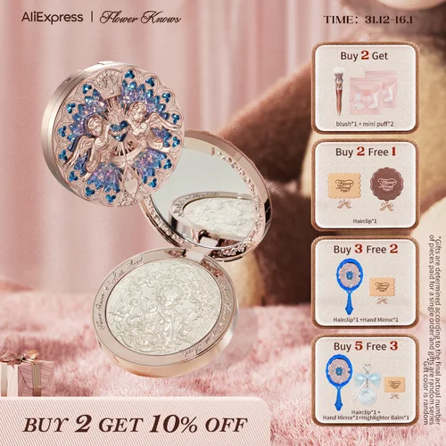 Resaltador en relieve de la colección Flower Knows Little Angel