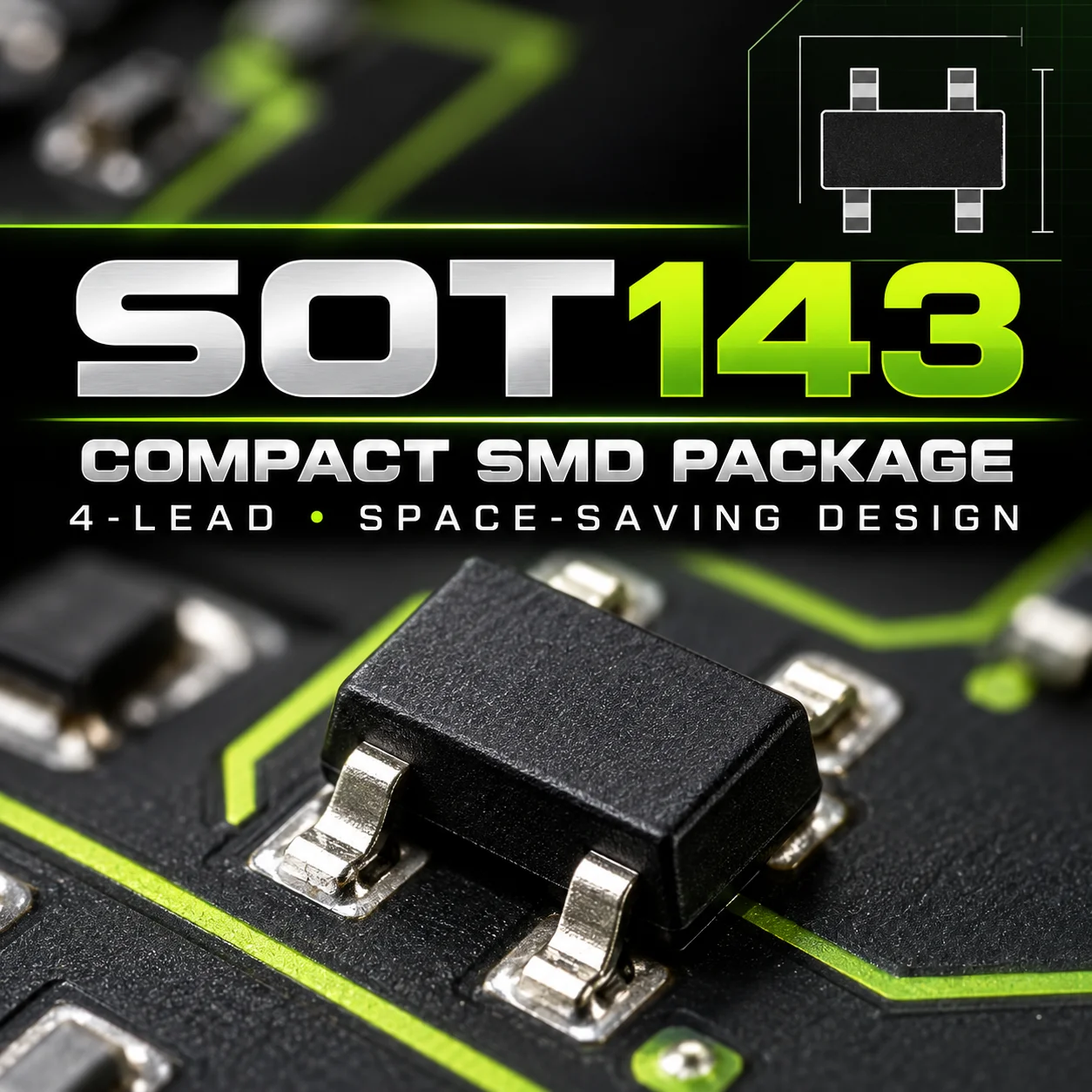 Brand New Original Factory Direct Sale SOT143 Electronic Component