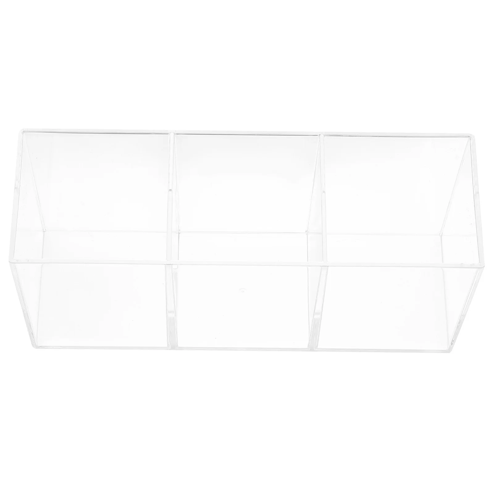 

Multifunctional Pen Holder Stand Clear Pot Display Storage Stationery Organizer Office Supplies