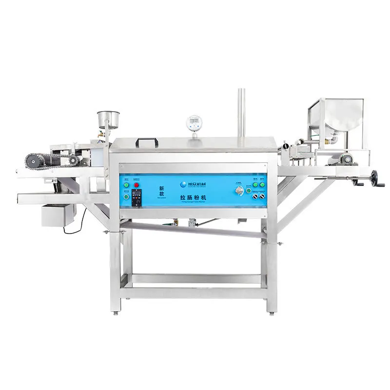 Small braised rice flour machine, fully automatic commercial breakfast shop teahouse street stall type foam rice flour machine