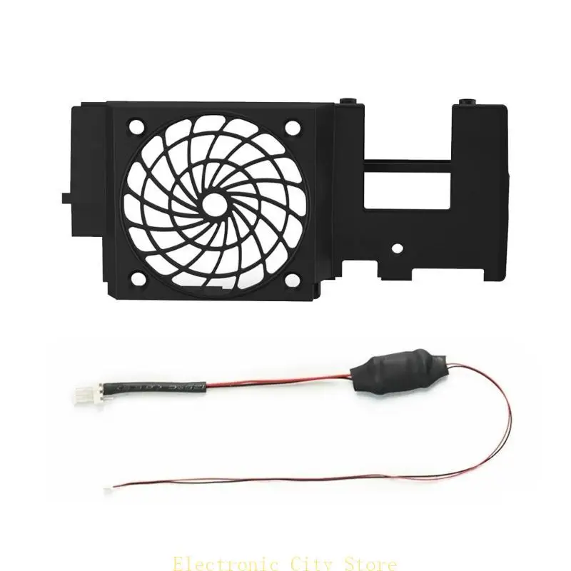 

Cooling Fan & Bracket for Fat Game Console Replacement Gaming Accessories HU8D