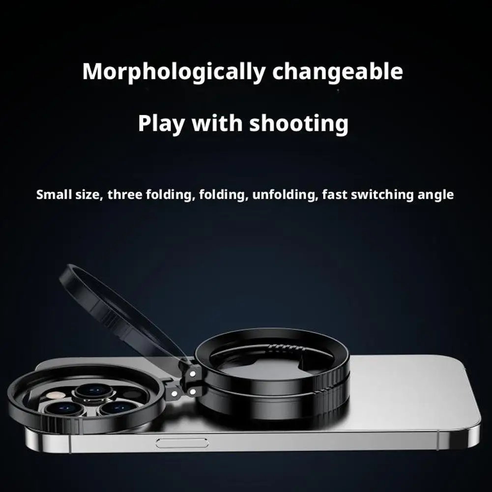 磁気式52mmスマホフィルターアダプター 調整可能なカラーレンズフィルター Vlogスマホ撮影用フィルターアダプター