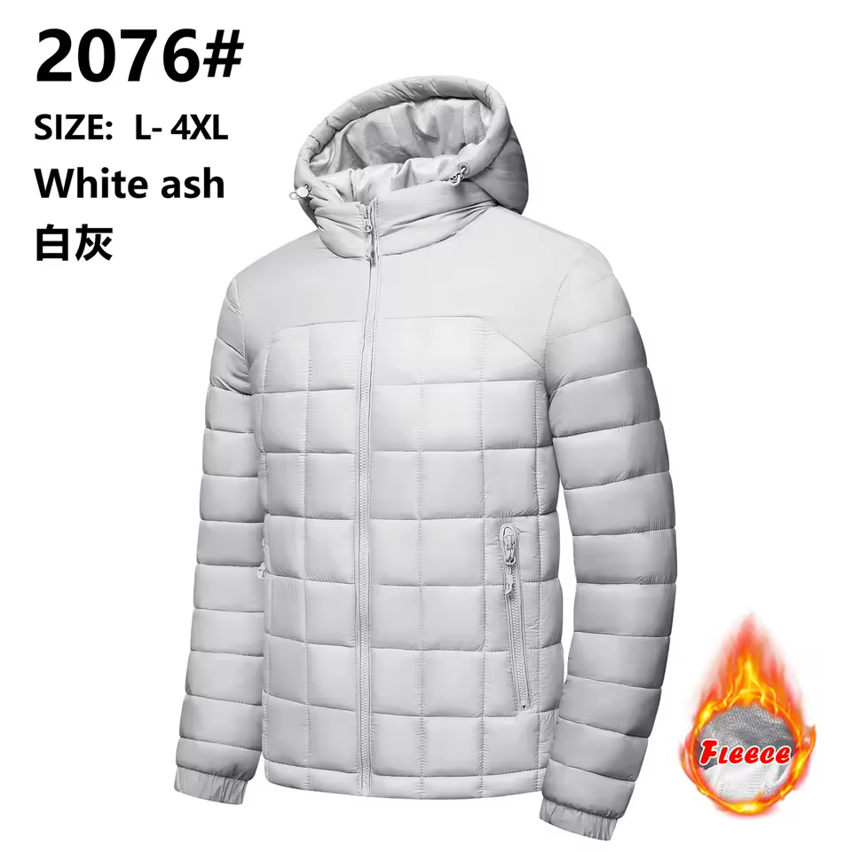 초경량 남성 다운 코튼 재킷