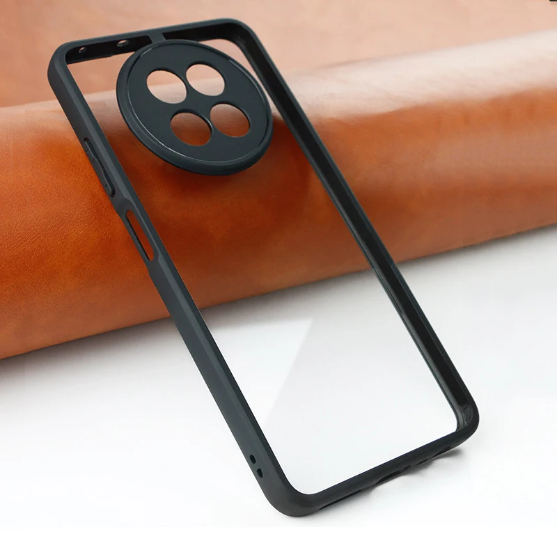 Für Realme 12 5G Fall Realme 12 5G Abdeckung Weiche TPU Rahmen PC Bumper Schild Schutzhülle Zurück telefon Fällen Auf Realme 12 Plus 12 + Funda