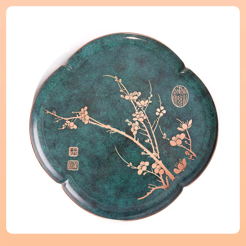 Teetablett Begonia Tablett Chinesischer Topfbecher