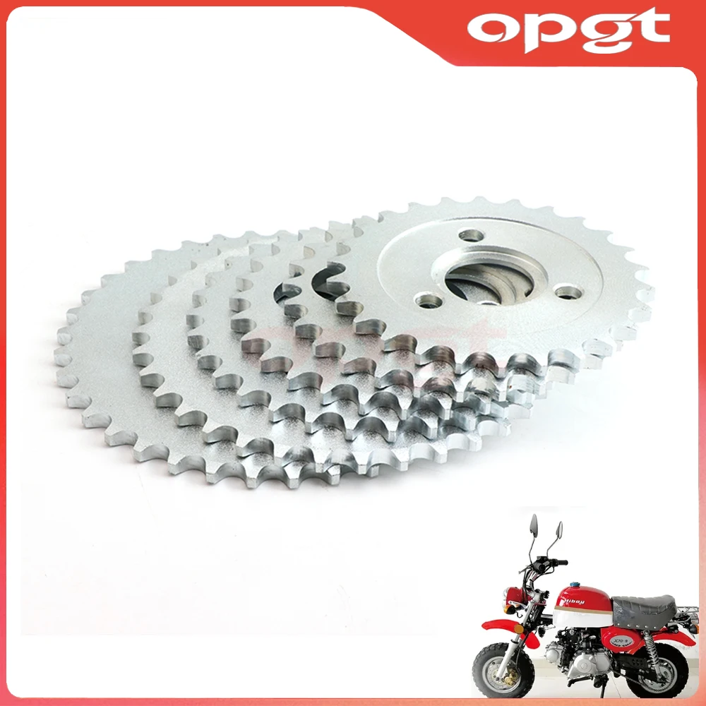 OPGT Motorcycle 24T/26T/28T/29T/31T/35T/37T Teeth 30mm Rear Gear Sprocket Fit For Honda Monkey Motorbike Pit Dirt Bike 420/428 C