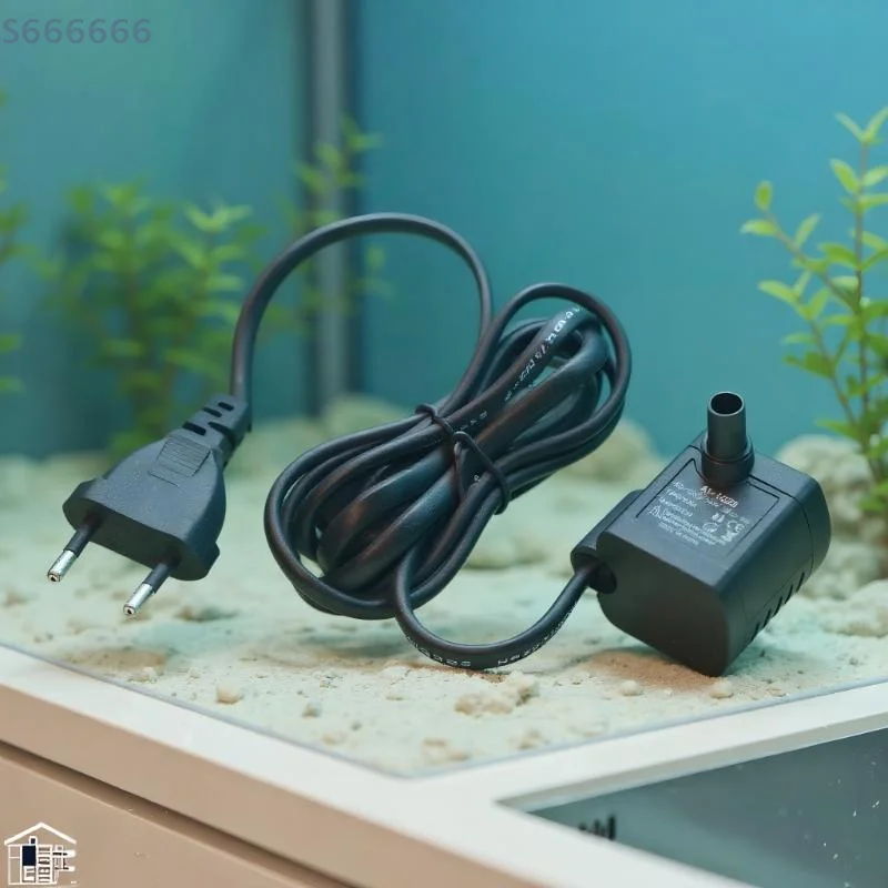 Европейская вилка 220–240 В, ультра-тихий мини-погружной водяной насос, идеально подходит для аквариума, аквариума, настольных фонтанов, упаковка из 1/2 шт.