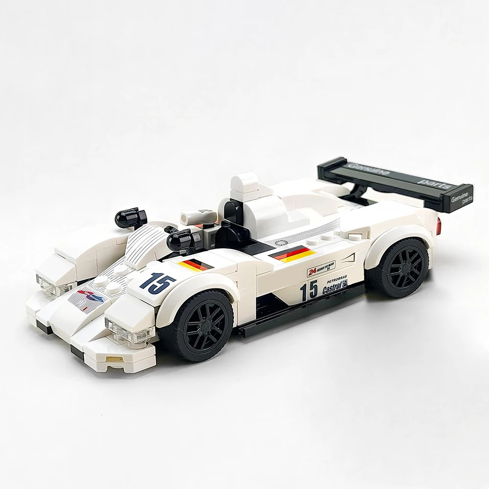 

256PCS MOC-160093 1999 Le Mans Speed ​​Champion V12 Racing Car LMR Building Blocks Assembly Model Toy Children's Birthday Gift