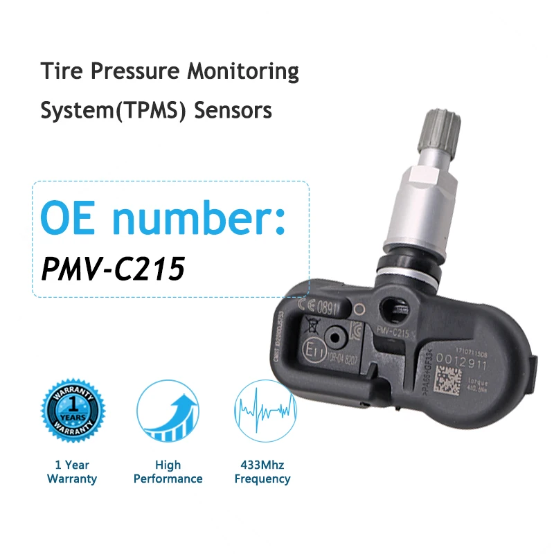 

4PCS Tire Pressure Sensor TPMS PMV-C215 433MHz For Lexus ES LC LS RX Toyota Camry Land C-HR Cruiser Mirai RAV4 Yaris