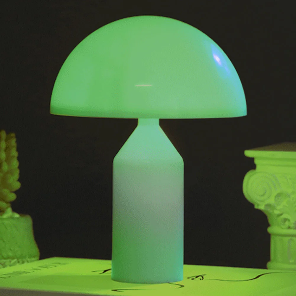 

Mushroom Bedroom Night Light Brightness Adjustable Atmosphere Light Color Changing Minimalist Battery Operated Home Decoration