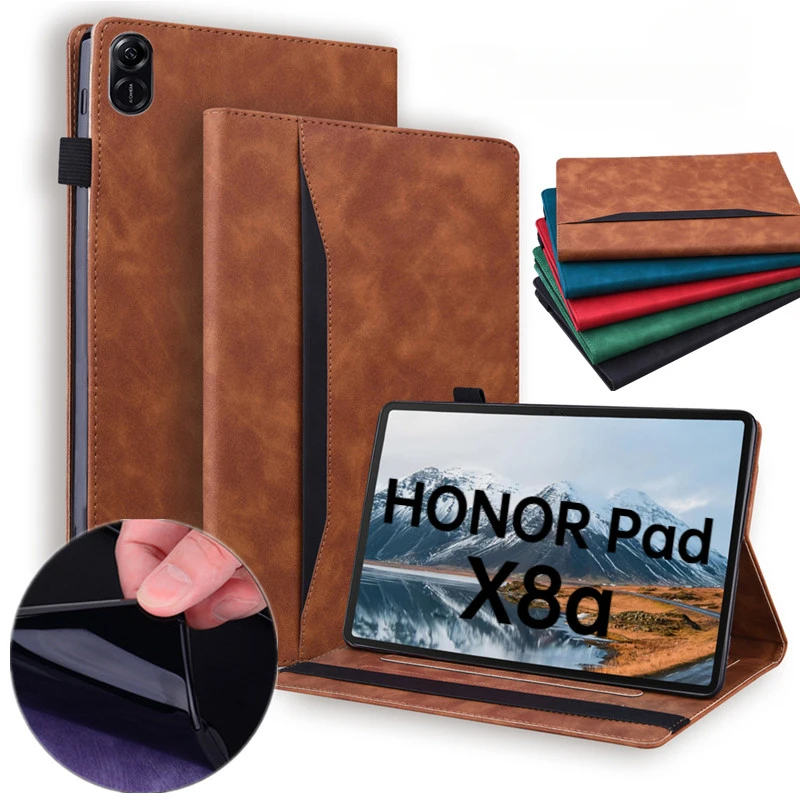 Capa macia para tablet TPU à prova de choque para Huawei HONOR Pad X8a NDL-W09 11 polegadas 2024 Capa com suporte