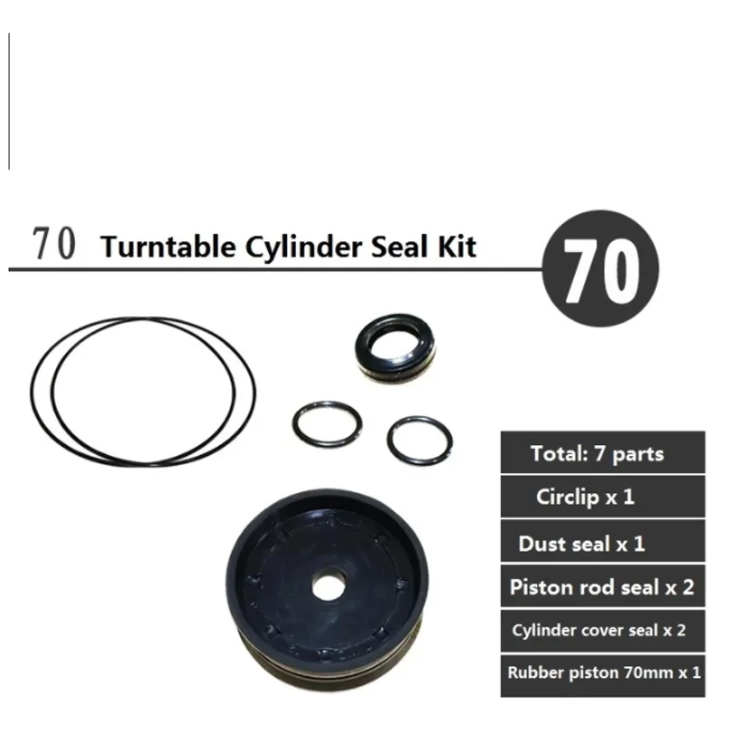 

Tire Changer Machine Turntable Work Table Cylinder Piston Seal Gasket Kit