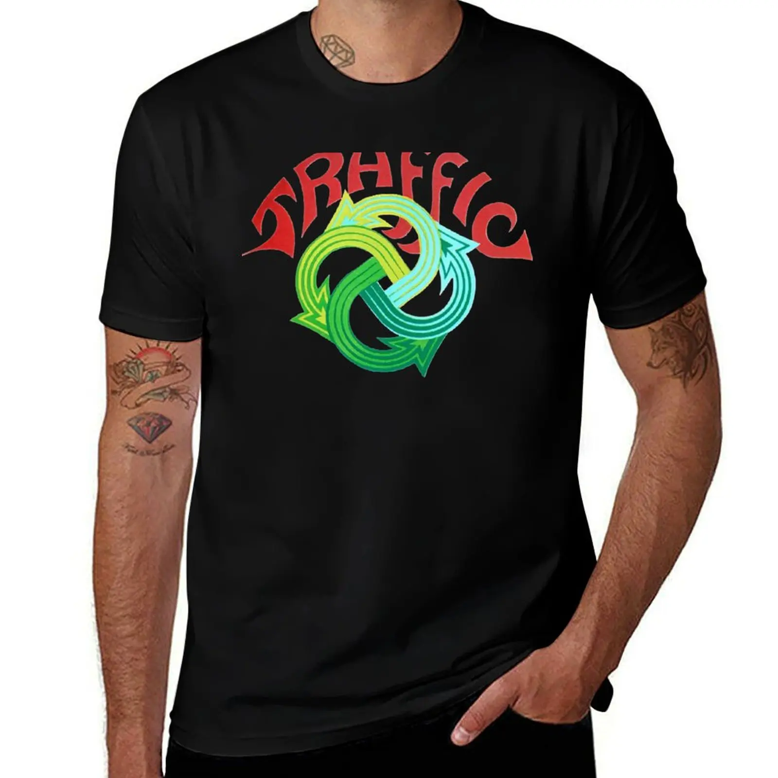 Traffic Band T-Shirt Sun Protective Outdoor Tee Top