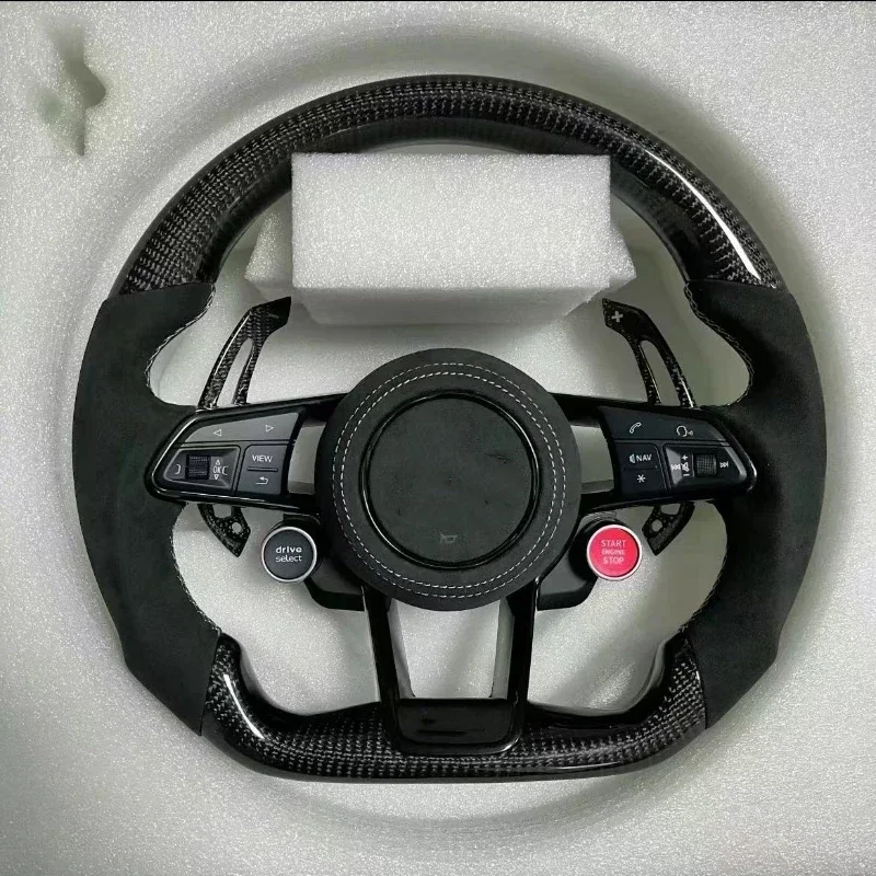 

Steering Wheel For Audis A3 A4 A5 A6 A7 A8 S3 S4 S5 S6 S7 S8 Q3 Q5 Q7 Q8 SQ5 SQ7 SQ8 RSQ5 RSQ7 RSQ8 RS3 RS4 RS5 RS6 RS7 R8