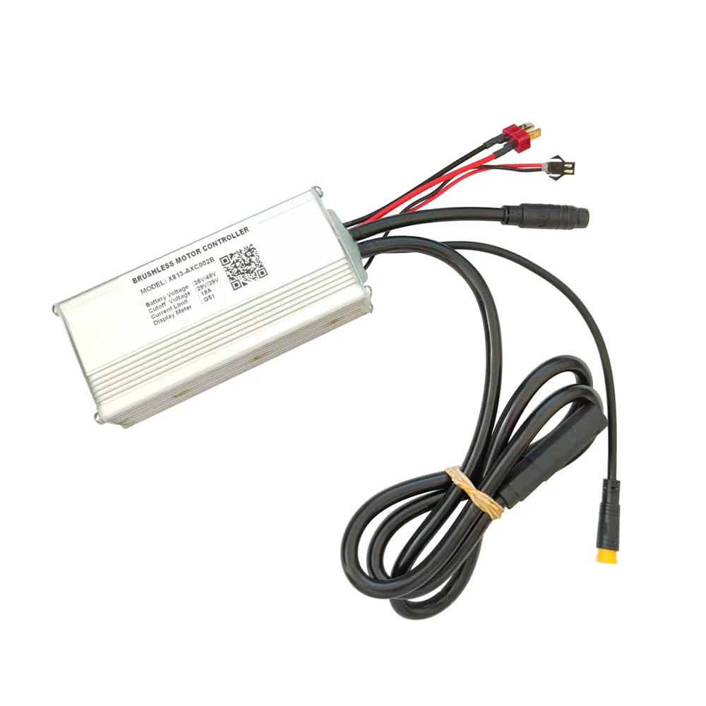 

Brushless Motor Controller X813-AXC002B 36/48V 18A Electric Bicycle Scooter Speed Controller Suitable for 2HAO Protocol Display
