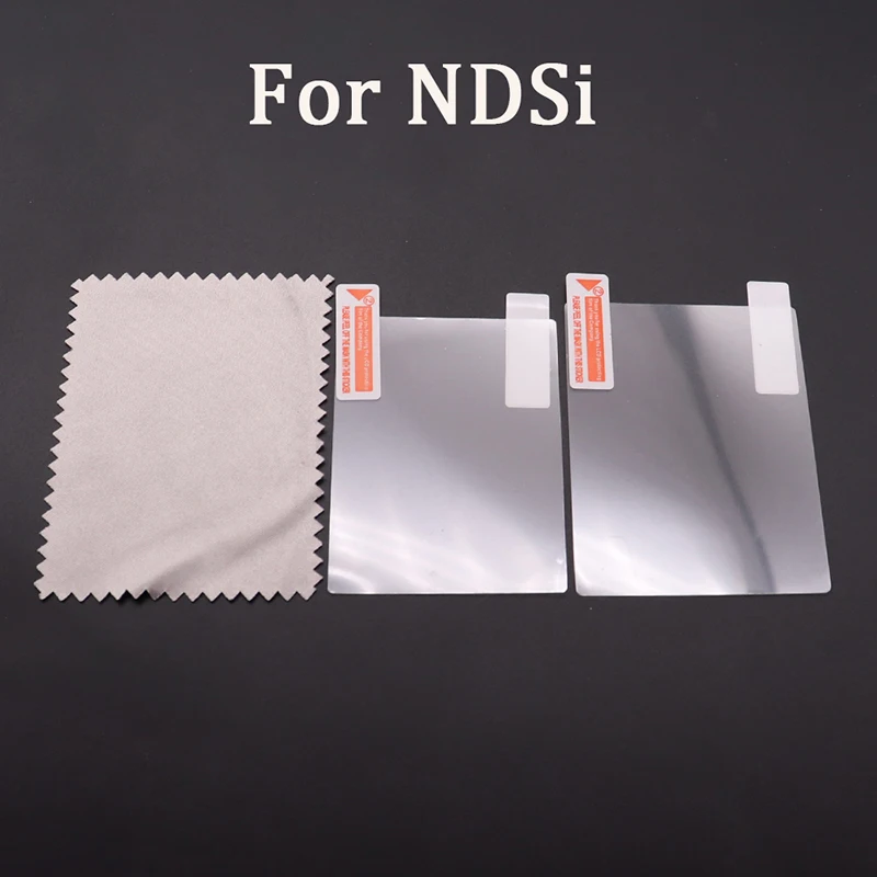 1-10PCS ด้านล่างป้องกันฟิล์มสําหรับ Nintend NDS DSi NDSi XL LL NDSL DS Lite หน้าจอ LCD Protector ผิว