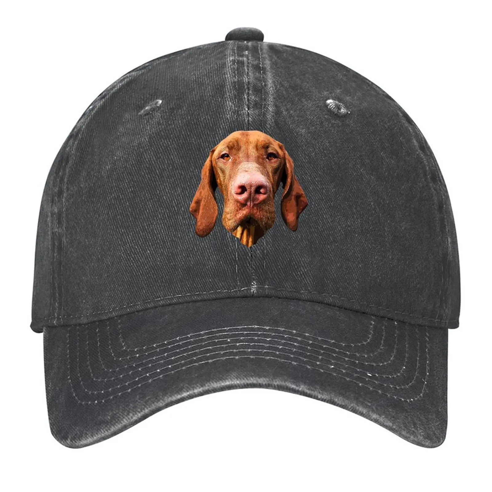 

Vizsla Hungarian Vizsla Art Baseball Cap Vintage derby hat custom Hat Sunhat Women's 2025 Men's