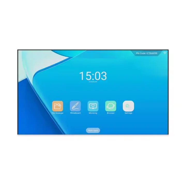 

55-Inch All-in-One Touch Screen Conferencing Tablet Processor Electronic Multimedia Interactive Office Training Tools