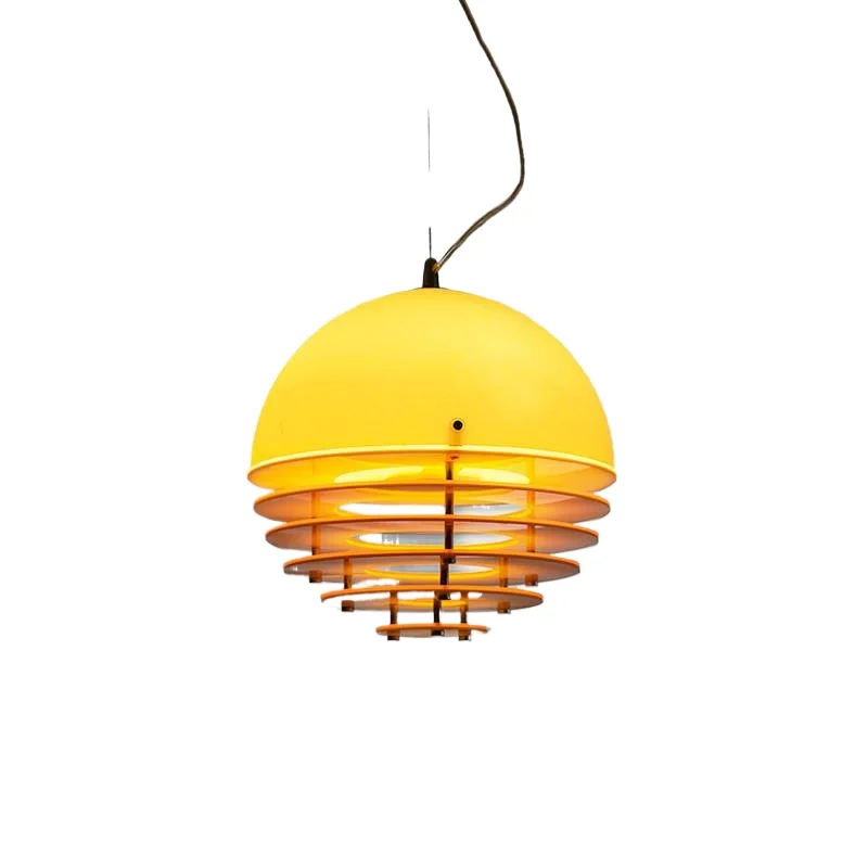 Sunset Orange Restaurant Pendant, Coffee Shop Bar, Island Showcase, Memphis Niche Atmosphere Light