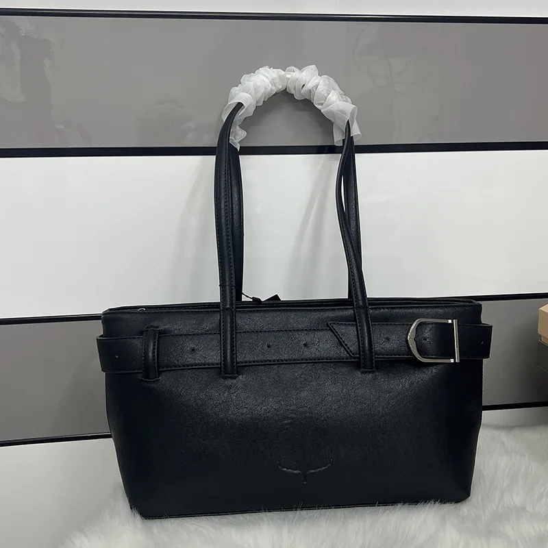 

​Vintage Shoulder Bag for Women, 2026 New Baguette Bag, Large Capacity Tote, Minimalist Crossbody Purse, Casual Office Bag