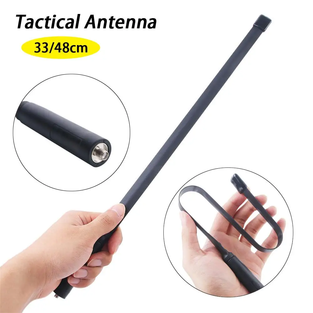 Foldable Pofung UV82 VHF UHF SMA-Female Antenna For Walkie Talkie UV-82 UV5R Baofeng UV-5R