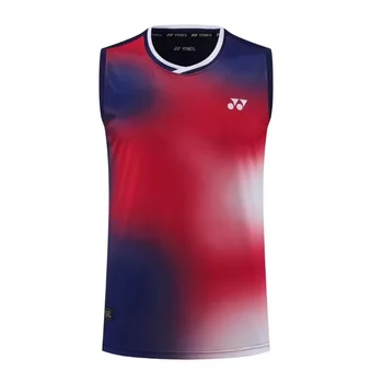 Yonex Badminton Jersey Sleeveless Vest for Men and Women Quick-drying, Breathable and Sweat-absorbing Training Clothing