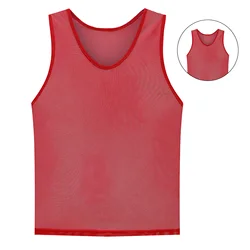 Football Vest Child Soccer Team Vests Jerseys Sports Training BIBS Mesh Vests Loose Basketball Cricket Basketball Team Clothes