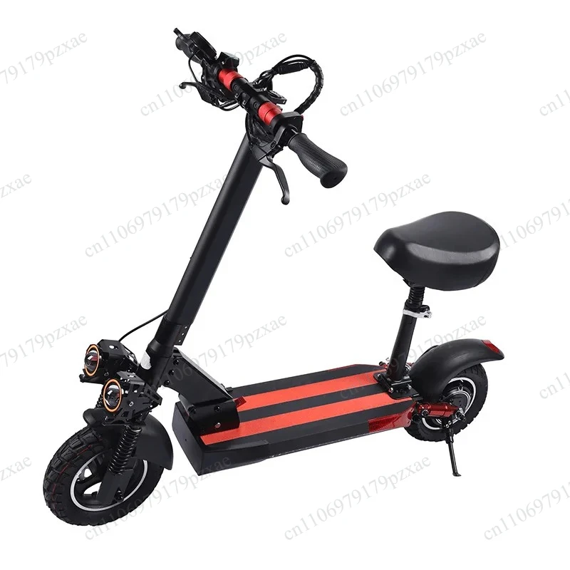 MC-04 10 Inch Adult Electric Scooter, High Power Foldable Off Road Scooter for Outdoor Commuting