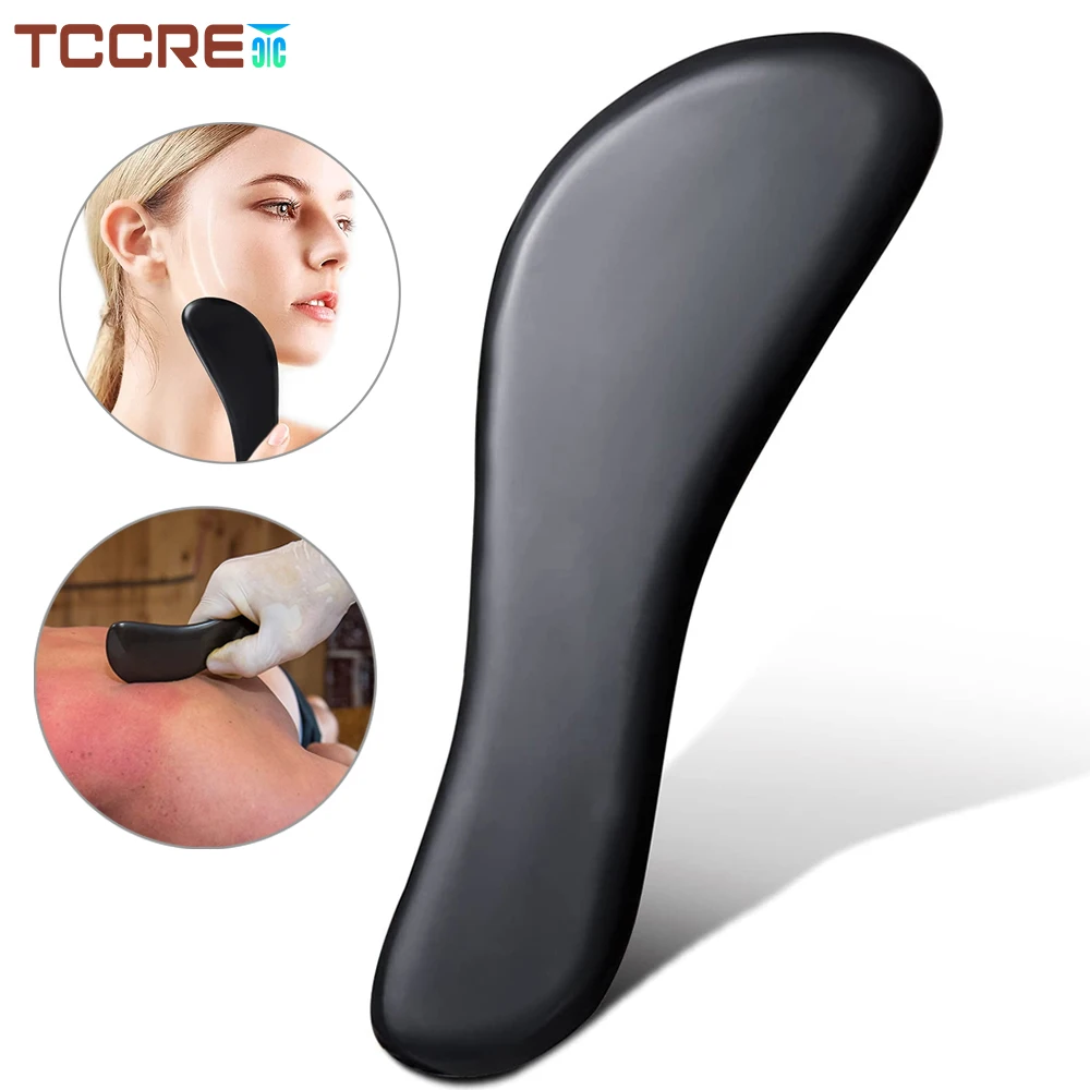 

Natural Bian Stone Gua Sha Tools Face Body Scraping Massager Physical Therapy for Face Sculpting Soft Tissue Myofascial Releaser