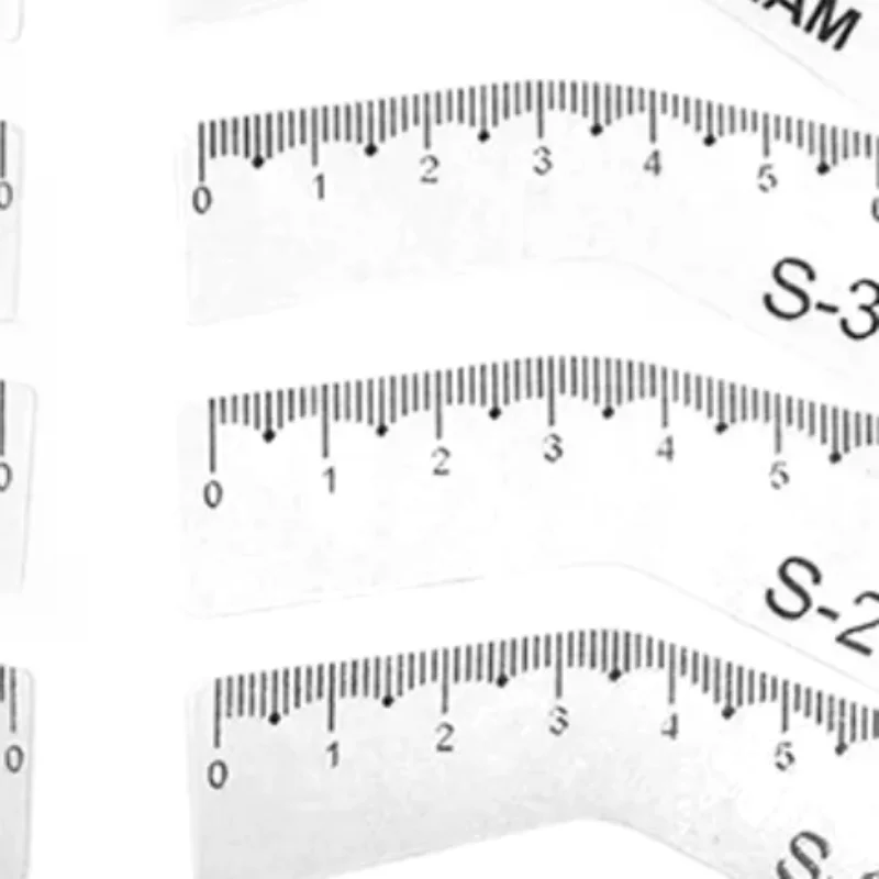 5ペア マイクロブレーディング 眉毛ステンシルステッカー 眉ガイド 眉毛シェーピングツール PMUメイクアップアクセサリー用品 眉形テープ