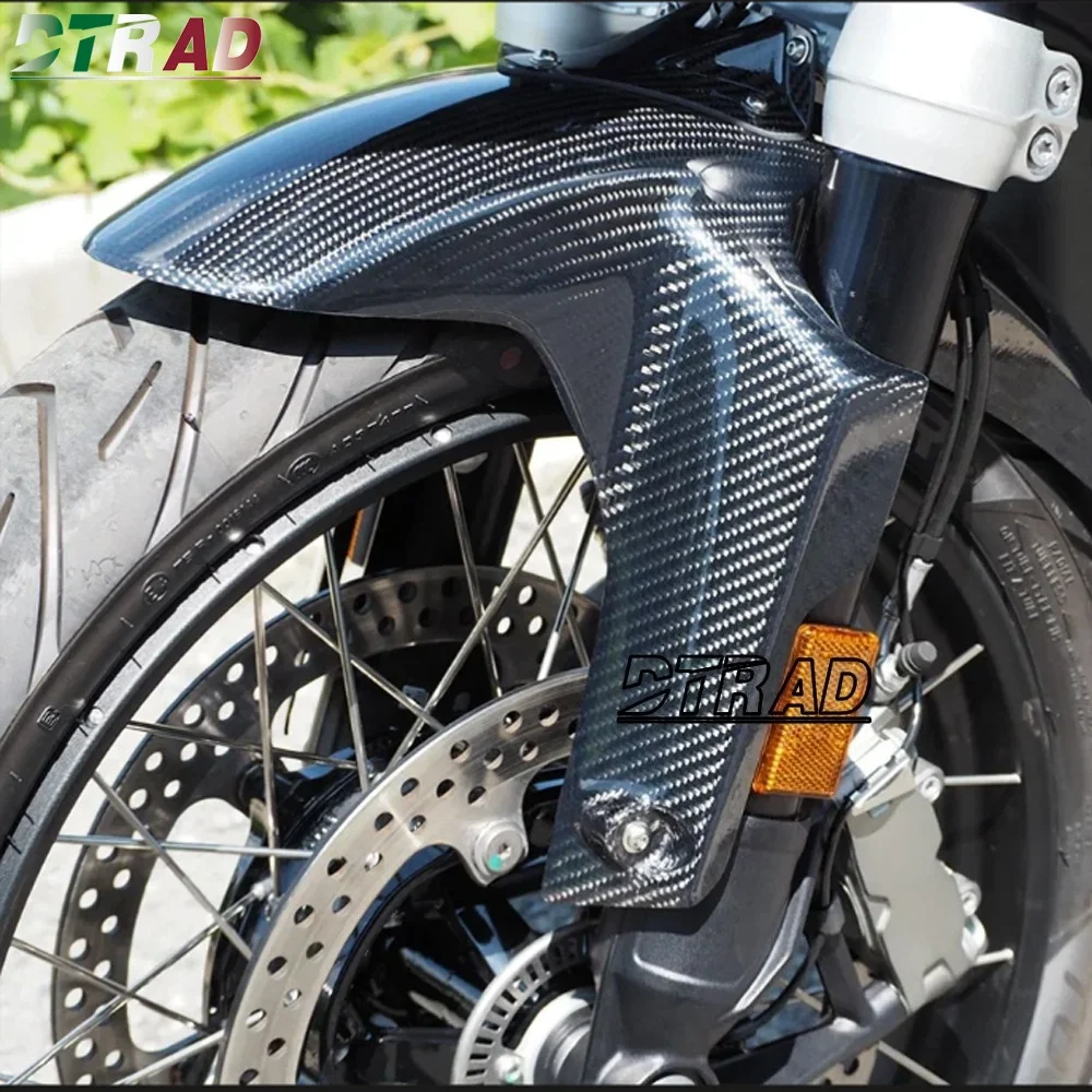 For BMW R1300GS R 1300 GS R1300 GS ADV Adventure 2023 2024 2025 Carbon Fiber Front Fender Mudguard Splash Guards Wheel Protector