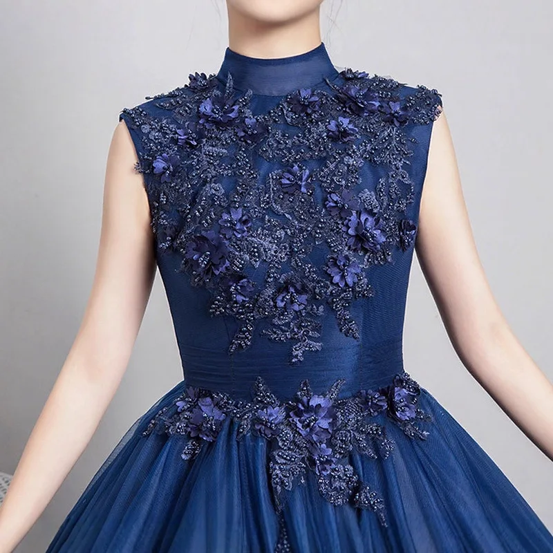 Meisheng Solo-Performance-Kleid, buntes Garn, 2025, neuer Student, Gesangskunst, Prüfungskleid, Damen-Abendkleid, Puffrock, langer Stil