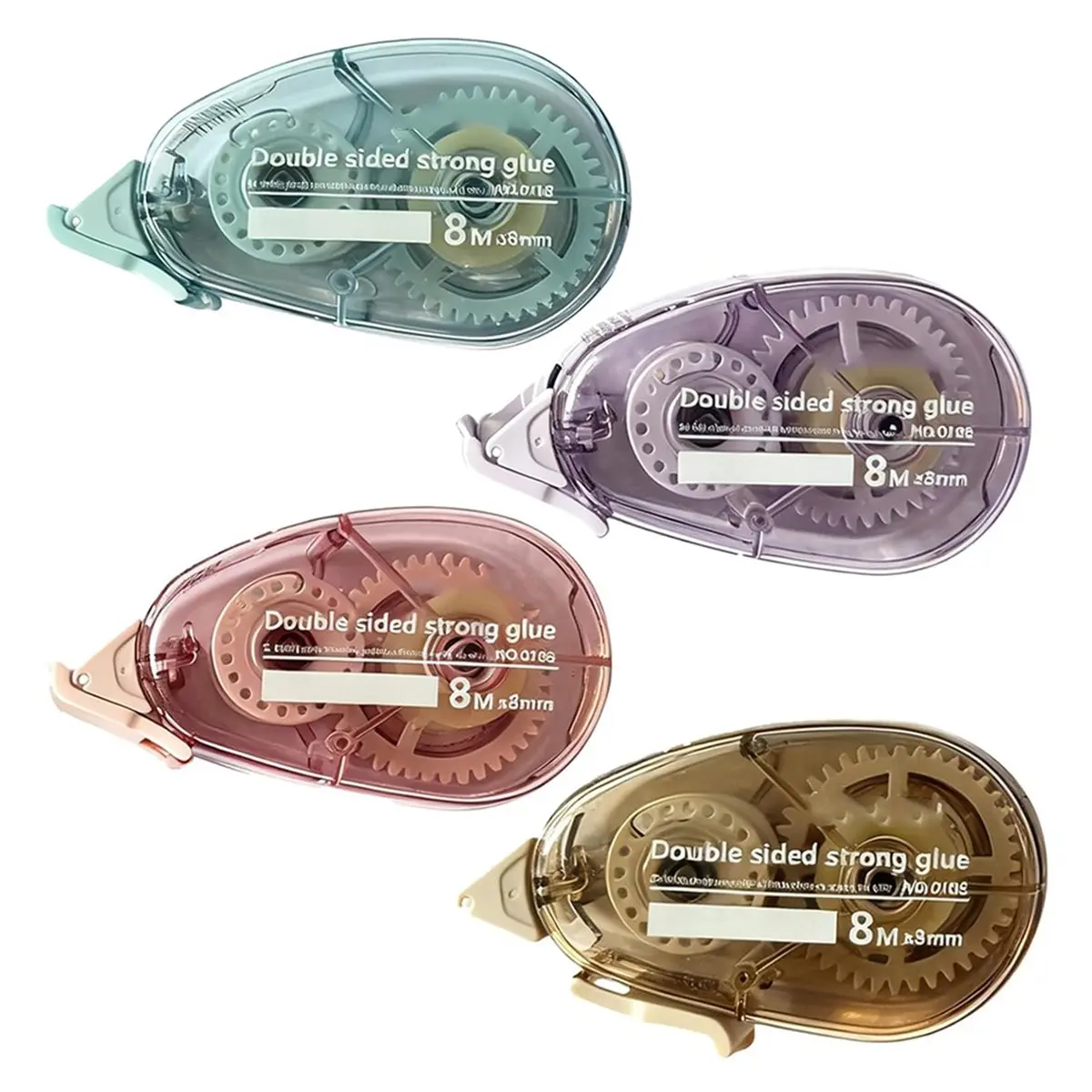 Best sales 2026 Scrapbook Runner Tape (4 Pack), 8mx8mm Double Sided Adhesive Dispenser for Crafts, Card Making, and More