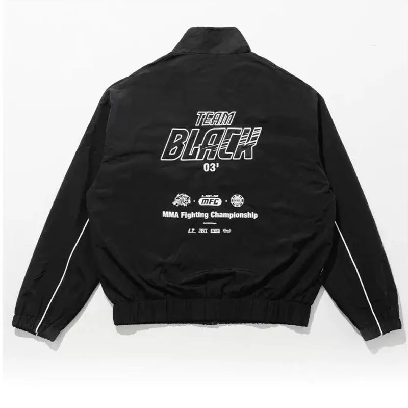 Anime Jinx Manhwa Team Black Adult Cosplay Coat Jacket Costume Jaekyung MMA Fighting Championship Halloween Suit Casual Outfit view 2