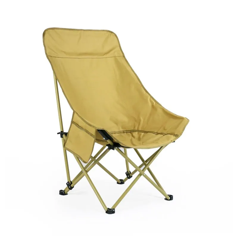 

High Quality Moon Chair Outdoor Camping Dinner Folding Portable Beach Chair Comfortable and Durable