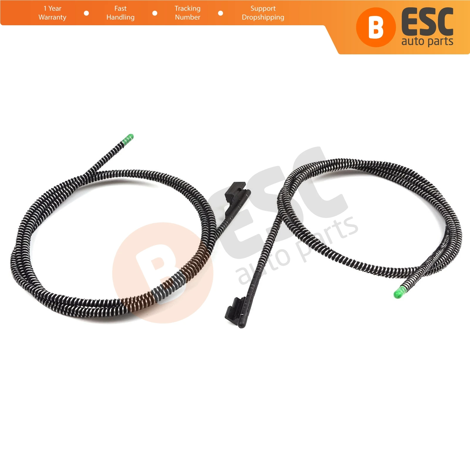 ESR659 Sunroof Glass Cable Set Left Right for Mini Cooper R55 R56 R60 MK2 2007-2016 Crew Cab Countryman HB Convertible Wagon