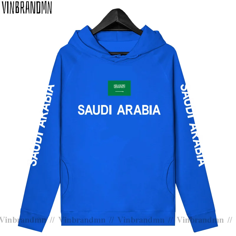 Saudi Arabia Hoodies Men Sweatshirt Newest Fashion Hip Hop Streetwear Socceres Jerseyes Tracksuit Nation Arabian Flag Fleece SA