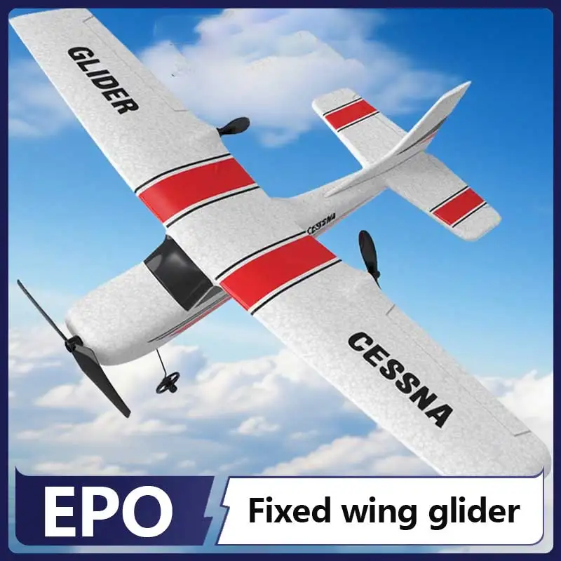 Remote Controlled Fixed Wing Glider Student Children'S Toy Airplane Easy To Learn Crash Resistant Beginner'S Airplane