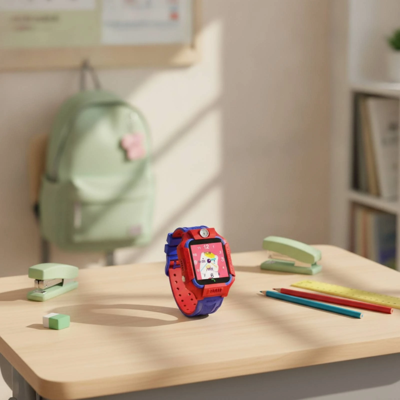 Kids Phone Watch Waterproof Touch Screen Watch Wearable Touchscreen for Children, School