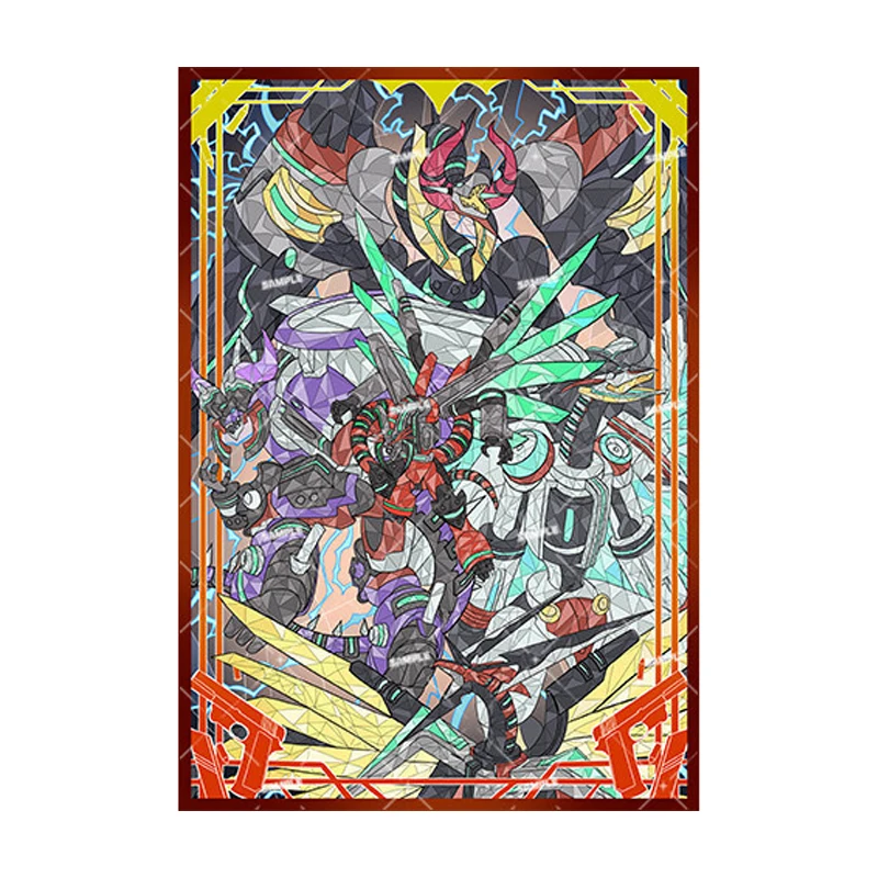 

50Pcs/set 63X90Mm Diy Yu-Gi-Oh! Borreload Dragon Card Sleeve Ygo Borreload Dragon Card Protection Cover Anime Card Gift Toys