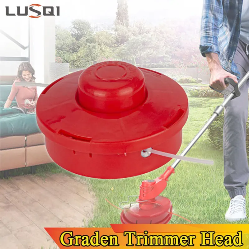 

LUSQI Universal Weeding Head Household Garden Tools Grass Trimmer Lawn Mower Head For Gasoline Brush Cutter Wire Cutting Weeding