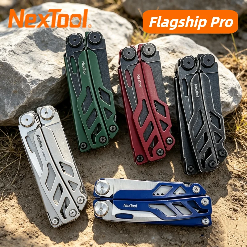 NexTool 16 In 1 Flagship Pro EDC Multi tool Pliers Folding Knife Tactical Pocket Camping Survival knives Multitool Tools Plier